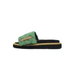 LOUIS VUITTON Pool Pillow green and yellow label