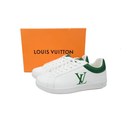  LOUIS VUITTON Trainer White Green 02