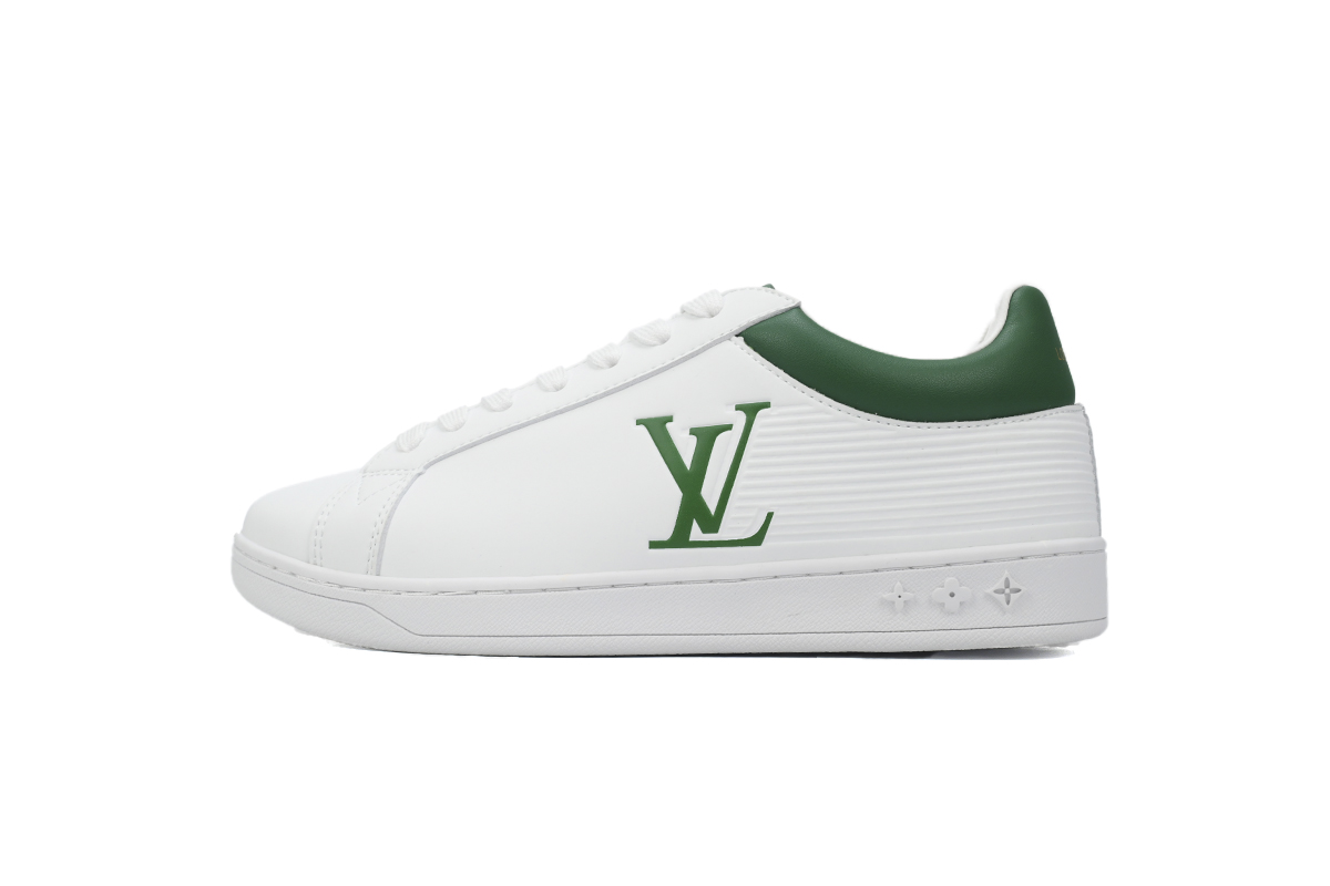  LOUIS VUITTON Trainer White Green