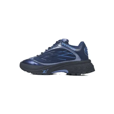 LOUIS VUITTON Discovery Lace Up Blue 01
