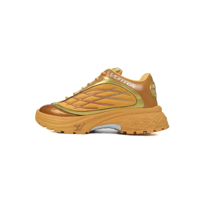 LOUIS VUITTON Discovery Lace Up Golden 01