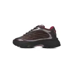 LOUIS VUITTON Discovery Lace Up Wine Red