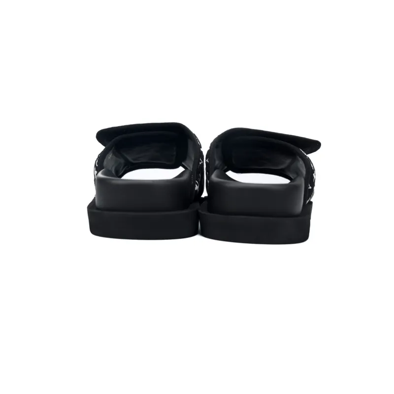 LOUIS VUITTON Miami Flocked black