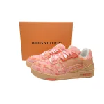 LOUIS VUITTON Trainer Rendering Orange Cloth