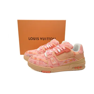 LOUIS VUITTON Trainer Rendering Orange Cloth 02