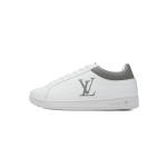 LOUIS VUITTON Trainer White Gray