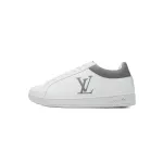 LOUIS VUITTON Trainer White Gray