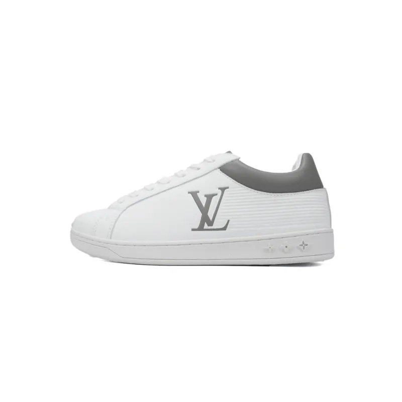 LOUIS VUITTON Trainer White Gray