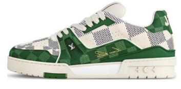 Louis Vuitton Trainer White Green