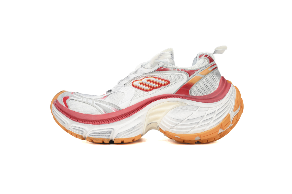 Balenciaga White Gray White Red 784342 W2MV2 9060