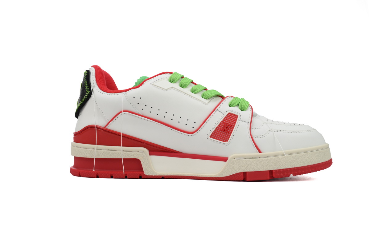 LOUIS VUITTON Trainer Red Green