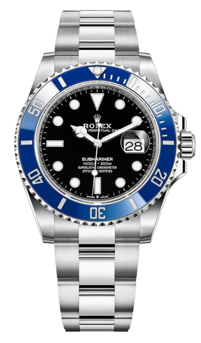 Rolex Submariner Date Black Dial White Gold Watch M126619LB-0003