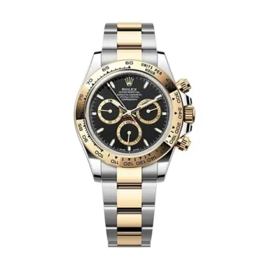 Cosmograph Daytona Stainless Steel and Yellow Gold Black Dial Men's Watch M126503-0003 01