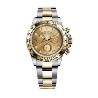 Cosmograph Daytona Stainless Steel and Yellow Gold Dial M126503-0004 01
