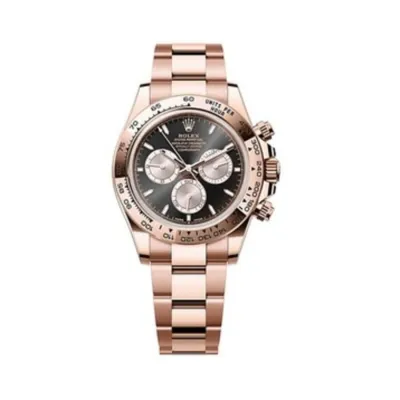 Cosmograph Daytona Rose Gold Black and Sundust Dial Men's Watch M126505-0001 01