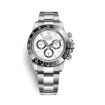 Cosmograph Daytona Stainless Steel White Dial Men's Watch M126500LN-0001