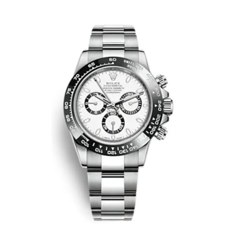 Cosmograph Daytona Stainless Steel White Dial Men's Watch M126500LN-0001