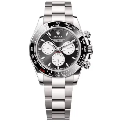 Cosmograph Daytona White Gold Black and White Dial Black Bezel Men's Watch M126529LN-0001 02