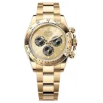 Cosmograph Daytona Yellow Gold Golden and Black Dial Men's Watch M126508-0006