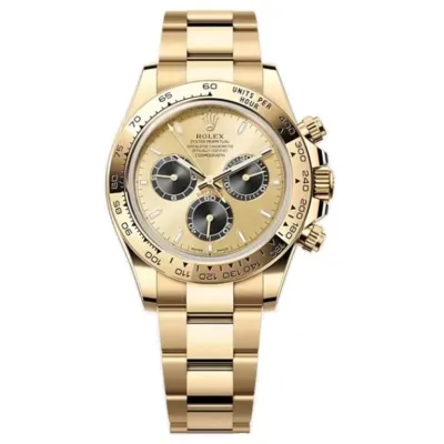 Cosmograph Daytona Yellow Gold Golden and Black Dial Men's Watch M126508-0006 02