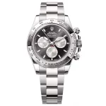Cosmograph Daytona White Gold Black and Steel Dial Men's Watch M126509-0001