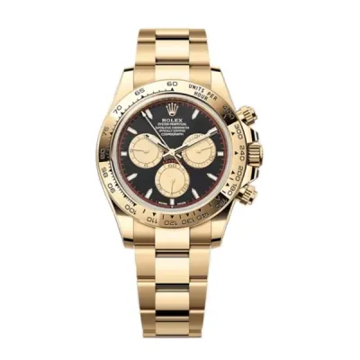 Cosmograph Daytona Yellow Gold Black Dial M126508-0002 01