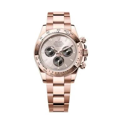 Cosmograph Daytona Rose Gold Sundust and Black Dial Men's Watch M126505-0003 01