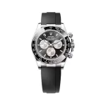 Cosmograph Daytona White Gold Black and Steel Dial Oysterflex Men's Watch M126519LN-0002