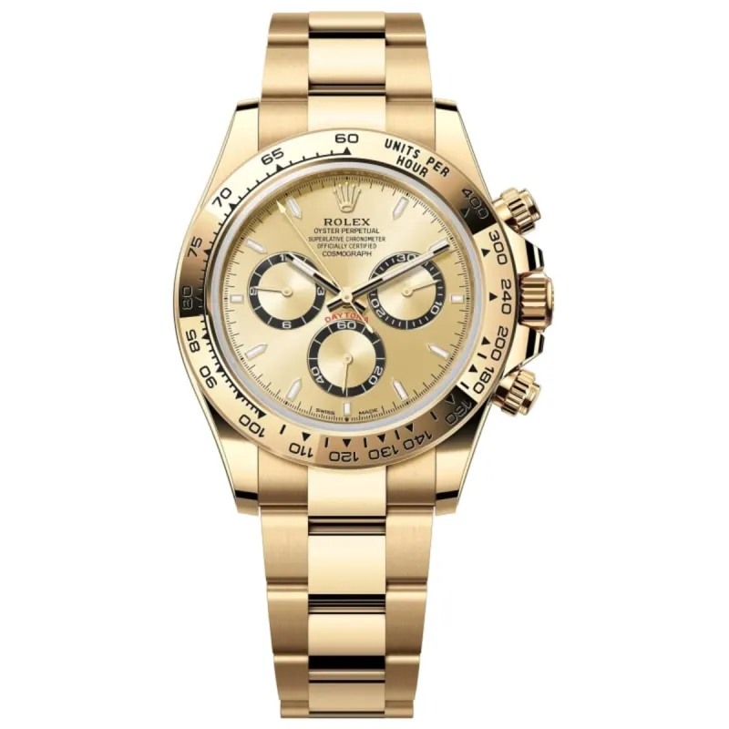 Cosmograph Daytona Yellow Gold Dial Men's Watch M126508-0005