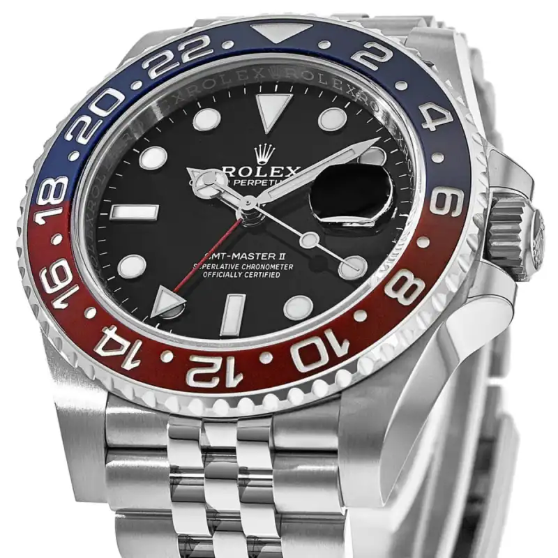 GMT Master ll Pepsi Bezel Jubilee Bracelet  Men's Watch M126710BLRO-0001