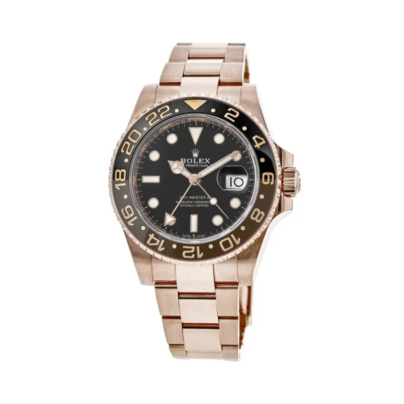 GMT Master ll Root Beer 18kt Everose Gold Men's Watch M126715CHNR-0001