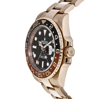 GMT Master ll Root Beer 18kt Everose Gold Men's Watch M126715CHNR-0001 02