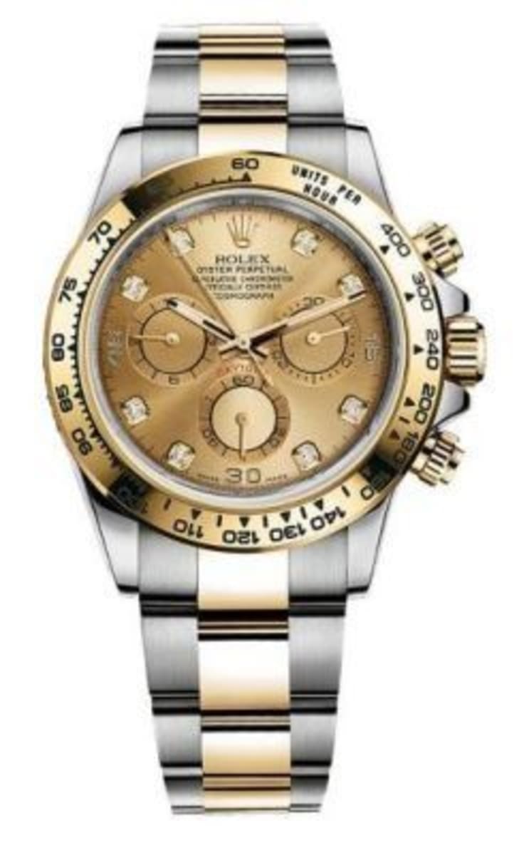Cosmograph Daytona Cosmograph Champagne Diamond Dial Men's Watch M116503-0006