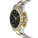 Cosmograph Daytona Two Tone Black Dial 116523-Blk-PO