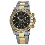 Cosmograph Daytona Two Tone Black Dial Men's Watch 116523-Blk-PO