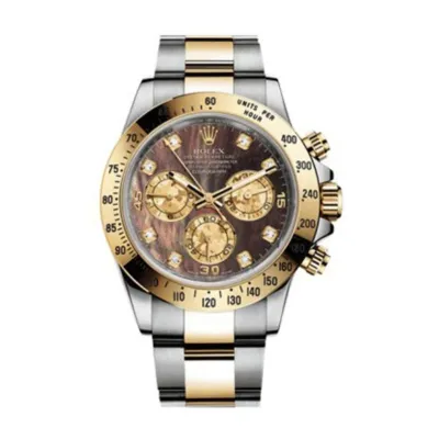 Cosmograph Daytona  Black Mother Of Pearl Diamond Dial M116503-0009 01