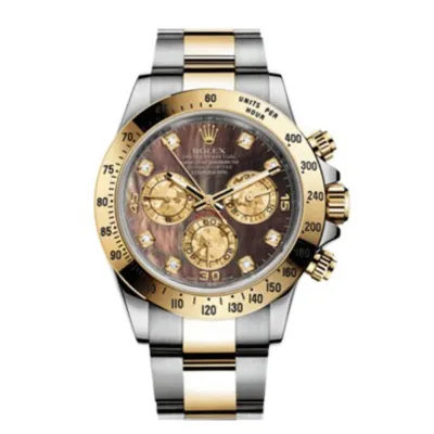 Cosmograph Daytona  Black Mother Of Pearl Diamond Dial M116503-0009 02