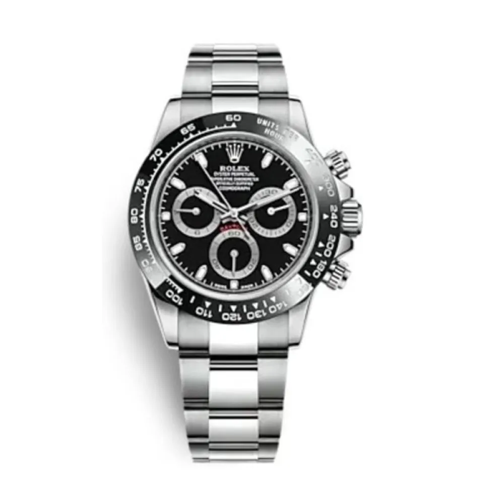 Cosmograph Daytona Stainless Steel Black Dial M126500LN-0002