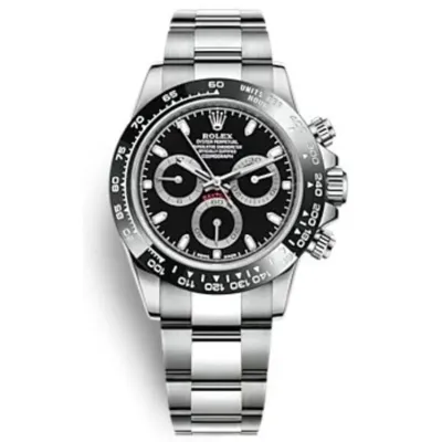 Cosmograph Daytona Stainless Steel Black Dial M126500LN-0002 02
