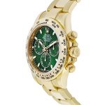 Cosmograph Daytona Green Dial John Mayer Yellow Gold  Men's Watch 116508-0013