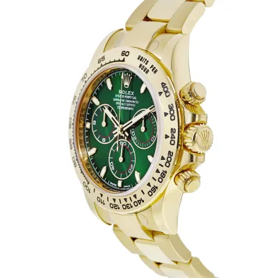 Cosmograph Daytona Green Dial John Mayer Yellow Gold  Men's Watch 116508-0013 02