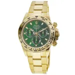 Cosmograph Daytona Like New 2018 Green Dial John Mayer 18kt Gold Men's Watch 116508-0013-PO