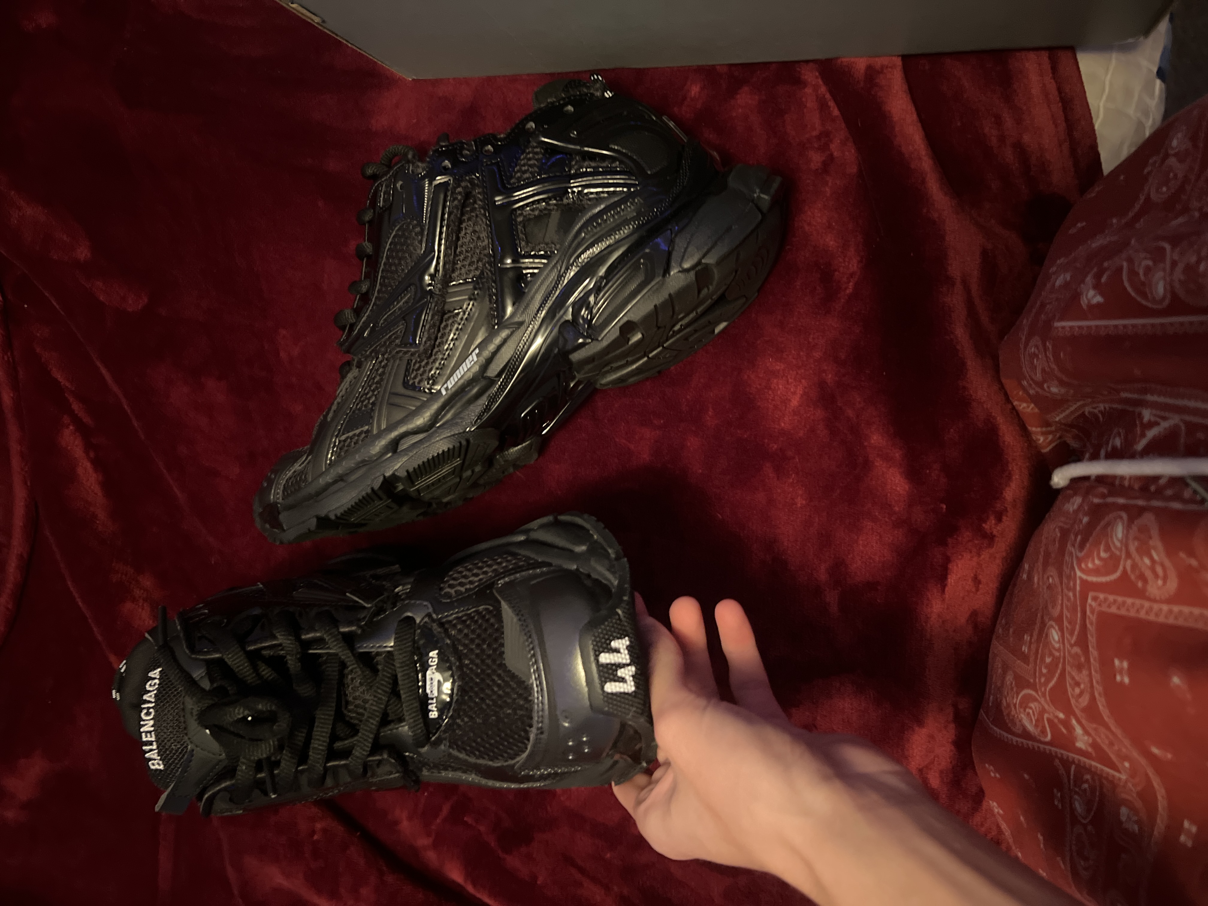 Balenciaga Runner Black review 0