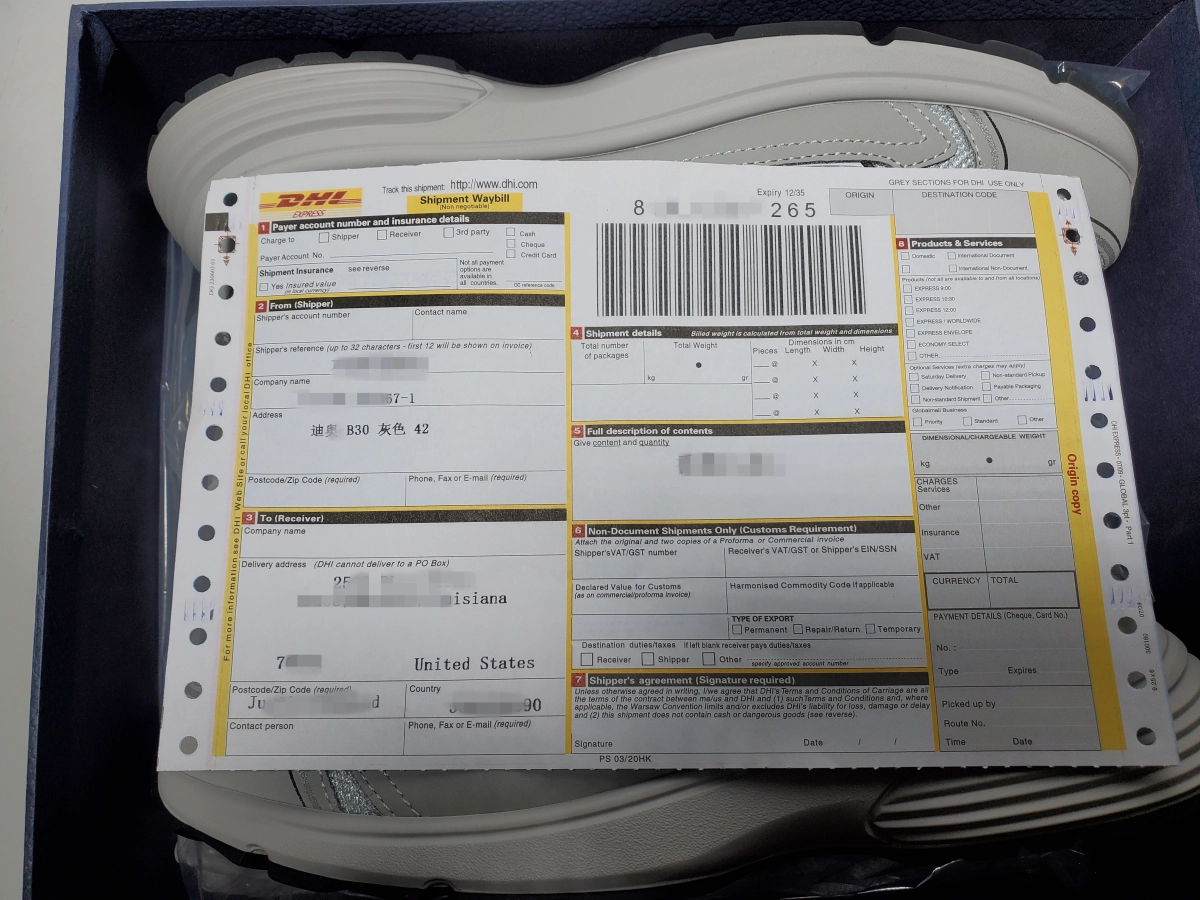 Repskicks Shipping Pictures-Dior B30 Grey 3SN279ZND-H860