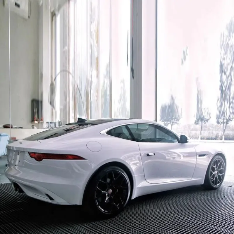 Aluko Gloss Pearl White Vinyl Wrap Car Wrap PET Release Paper