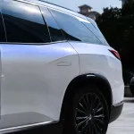 Aluko Gloss White Blue Vinyl Wrap Car Wrap
