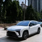 Aluko Gloss White Blue Vinyl Wrap Car Wrap
