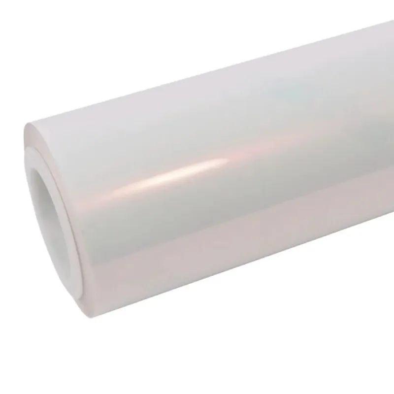 Aluko Gloss White Red Vinyl Wrap Car Wrap