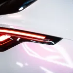 Aluko Gloss White Red Vinyl Wrap Car Wrap