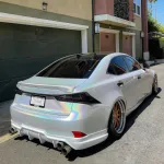Aluko Rainbow Metallic Majestic White Vinyl Wrap